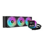 LP360 360MM ARGB CPU Black with Matrix Display