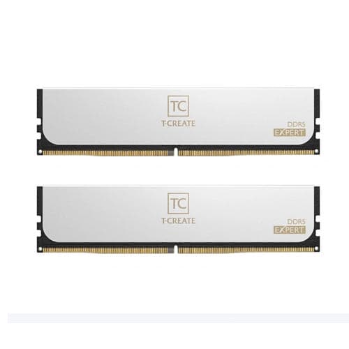 T-Create Expert 64GB 6000 MHz DDR5 CL30 White Memory CTCWD564G6000HC30CDC01